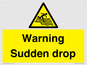 Warning Sudden drop